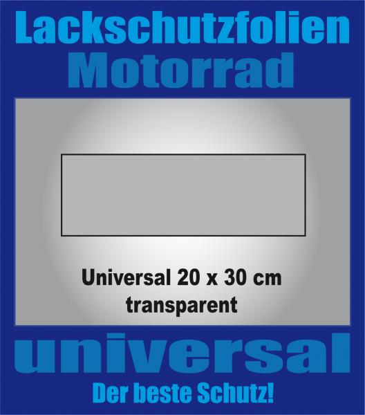 Lackschutz-Set universal 20 x 60 cm transparent